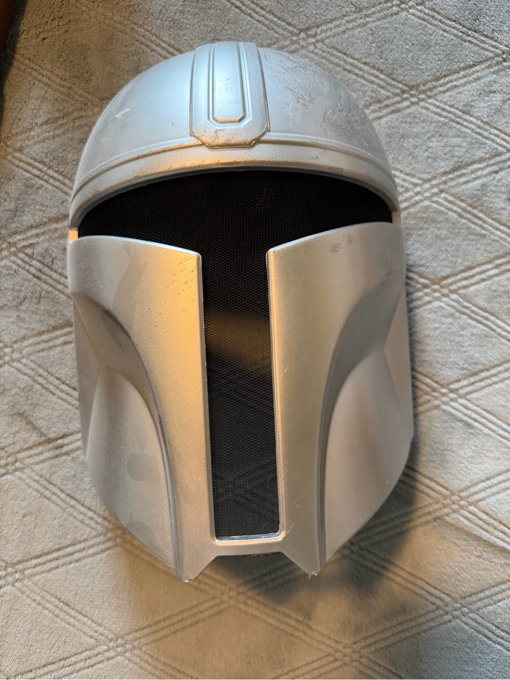 Disney Kids Brown and Silver Mandalorian Costume with Helmet - Picture 3 of 4